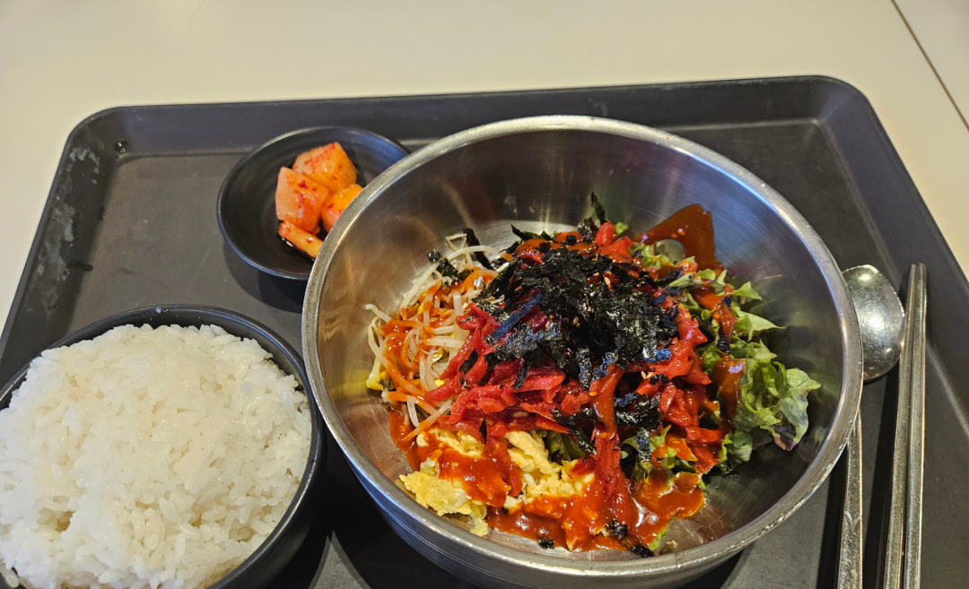 部分韩国大学食堂饭菜对比，快来看看吧！(图7)