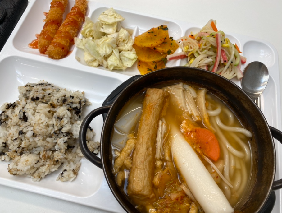 部分韩国大学食堂饭菜对比，快来看看吧！(图9)