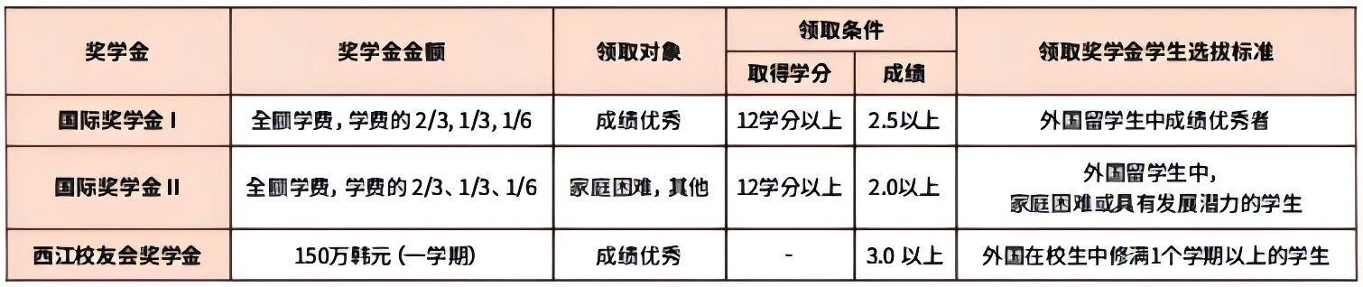 山东理工大学与西江大学韩国留学本科  定向培养班招生简章(图8)